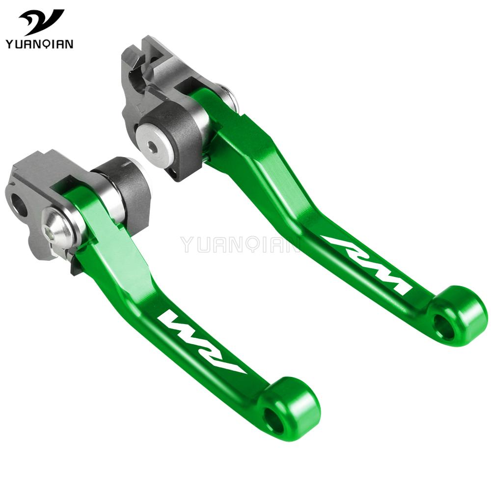For SUZUKI RM85 2005-2017 RM125 RM250 1996-2003 2004-2008 RM 85 125 250 CNC Pivot Brake Clutch Levers Dirt Bike