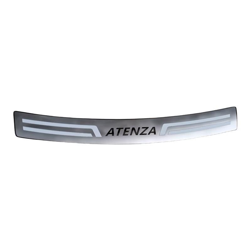 Stainless Steel Rear Bumper Sill Trim for 2014-2021 Mazda Atenza Trunk Guard
