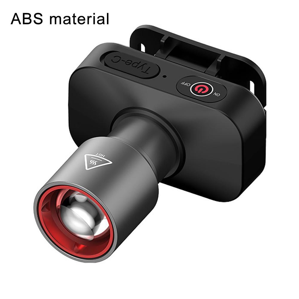 

1200lumens Strong Light Led Headlight Super Bright Zoom Flashlight Type-C Rechargeable Fishing Lantern Head Torch