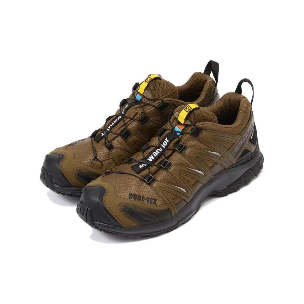 And Wander x SALOMON XA PRO 3D Rutschfeste Niedrige Outdoor-Schuhe Herren Braun 474121