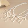 Geometric Waist Chain Belt Tassel Party Belt Stylish Pearl Waist Chain  Body Jewelry