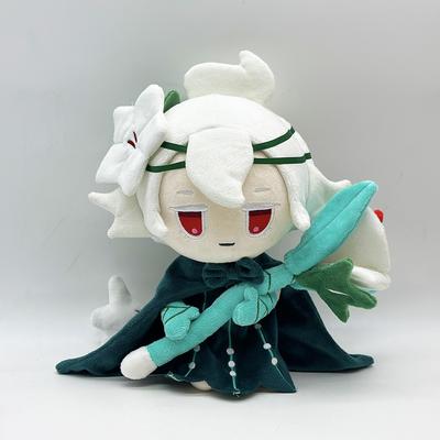 Cookie Run Kingdom White Lily Cookie Plush Doll Plushies Stuffed Toys Bedroom Decor Kids Christmas Birthday Gifts