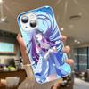 Genshin Impact Columbina Für iPhone 14 13 12 Mini 11 Pro XS Max X XR 14 Plus Gehärtetes Glas Cover