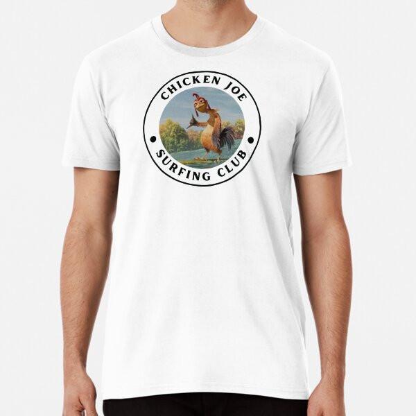 chicken joe surfing club Premium T-Shirt S to 5XL Made in the AU/USA T-Shirt