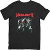 Megadeth Music Unisex Fit for Men Women Quality Cotton T-Shirt Black