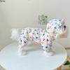 Waterproof Pet Raincoat Puppy Dog Four Legs Inclusive Teddy Clothes Small Dog Bichon Hiromi Poncho Spring And Summer Rainy Days