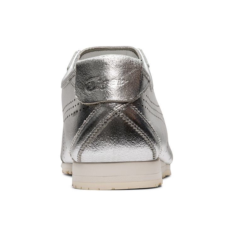 ONITSUKA TIGER Mexico 66 Sd Slip-On Comfortable Liquid Silver Non-Slip Wear-Resistant Low-Top Casual Shoes Unisex Sneaker 1183A603-020