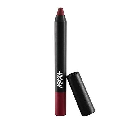 Олівець для губ Nykaa MATTE-ilicious - Відтінок Perfect Plum № 02 З косметичною точилкою Prove Your Point
