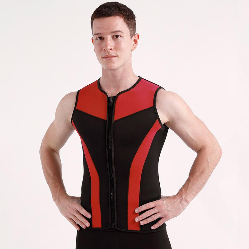 Men’s 3MM Neoprene Diving Vest: Cold Protection, Warmth, Sun Protection for Surfing