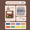 8/15Colors Schmincke Travel Wooden Handmade Watercolor Paint Tray Box Sketchbook Set Mini Walnut Palette Water Colour Brush Book