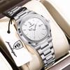 POEDAGAR Elegant Women's Watch Waterproof Luminous Date Fashion Ladies Wristwatch Stainless Steel Quartz Watches