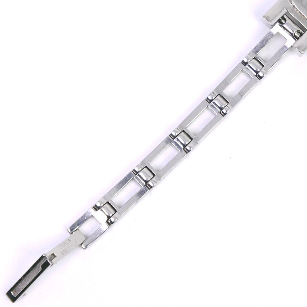 Gucci Watches 3900L grayDial Stainless Steel Quartz Analog Display Women Used