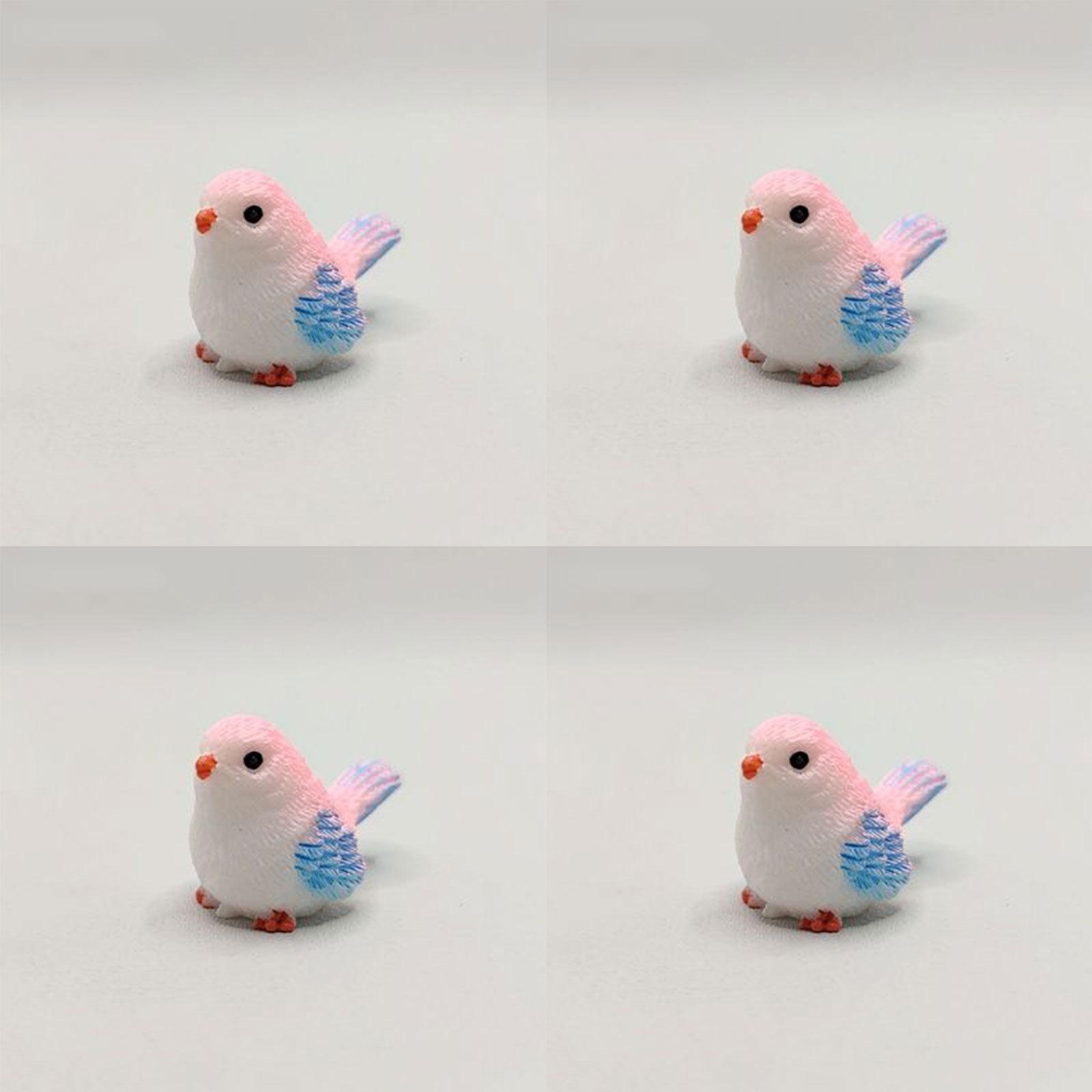 Мультяшные Животные Птицы Смоляные Аксессуары для Украшений DIY Аксессуары One Size розовый
