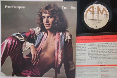 LP Record PETER FRAMPTON - I'm In You GP2050 A&M 1977 Japan Rock Used