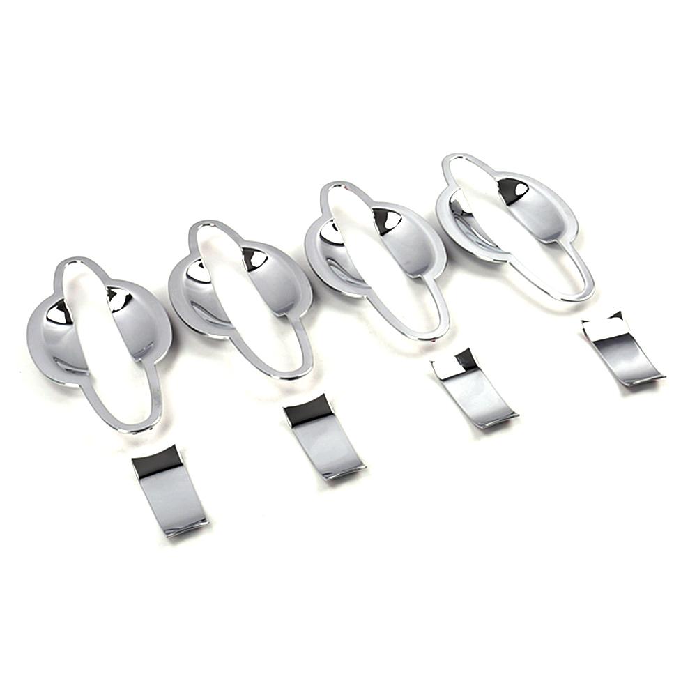 For Kia Sportage R 2011-2015 Chrome Door Handle Cover Door Bowl Cover Frame Moulding Trim ABS Protection