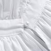 White Detachable Ruffle Collar Accessory Stand Collar Overlay for Portrait Styling, Costume Wear, Layered Outfits