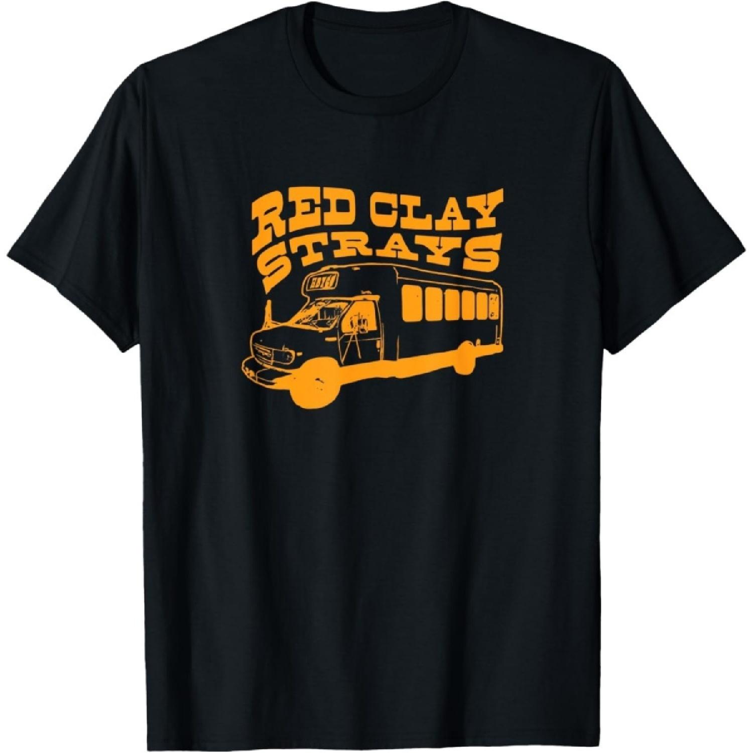 iDestiner Red Clay Strays Bus T-Shirt S