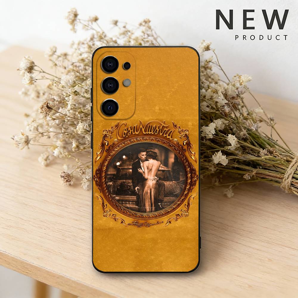 Singer R-Rauw Alejandro Phone Case For Samsung S26,25,24,23,22,30,21,10,9,Ultra,Plus,Lite Black Soft Case