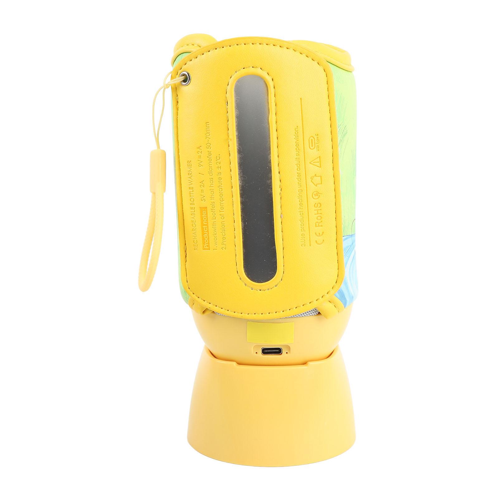 

Portable Bottle Warmer, Quickly Ht Baby Bottles, Keep Warm for 48 Hours, 2-5 Min Fast Hting, 7 Levels, Temperature Control