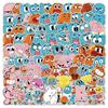 100 Cute Waterproof Graffiti Stickers for Cars, Phones, Bottles, and Stationery