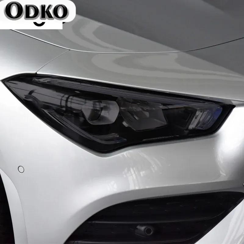 Autoscheinwerfer Tönung Schwarz Schutzfolie Rückleuchte TPU Aufkleber Für Mercedes Benz CLA Klasse C117 X117 W117 C118 X118 AMG CLA45 35