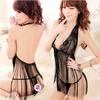 Sex Underwear Venus Lace Tulle Pajamas Women's Perspective Tassel Neck Suspender Skirt Flirting