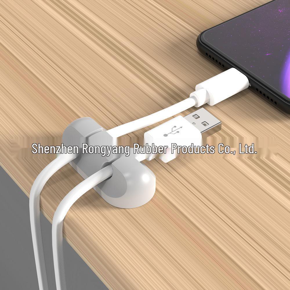 Self-Adhesive Cable Clips for Car, Home, and Office