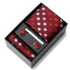 Newest Design Tie Handkerchief Cufflink Set Necktie Box Wedding Accessories Striped Performance