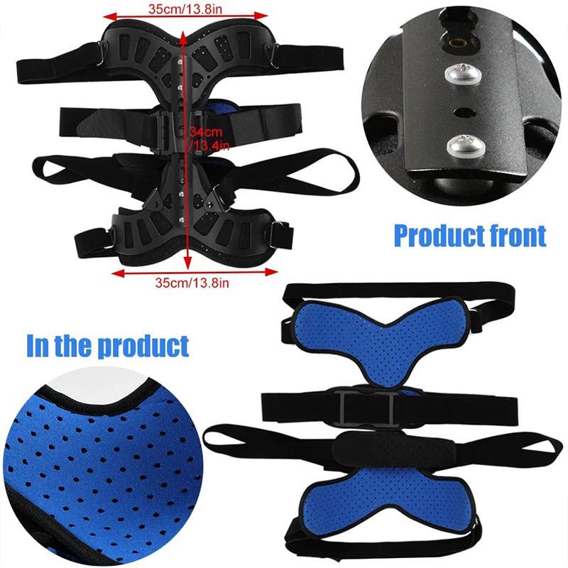 Back Postoperative Recovery Fixation Bracket Adjustable Scoliosis Posture Corrector Adults Health Support Brace Posture Corrector
