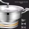 Yingbai 304 Stainless Steel Multi-Function Steamer Hot Pot