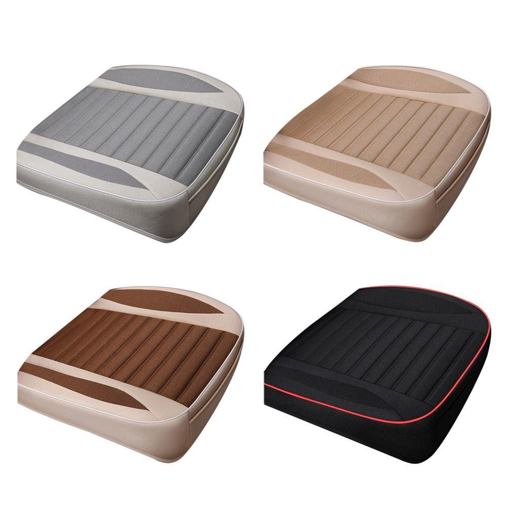 Non-slip Car Seat Cover Wear-resistant Flax Cushion Universal Auto Protector Mat Pad