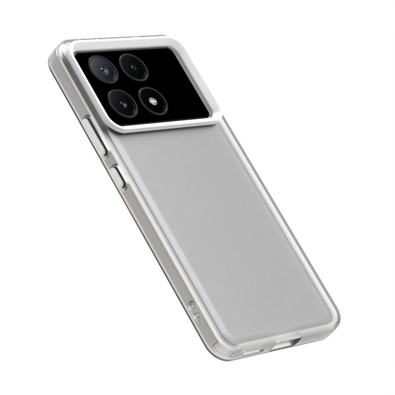 Frosted Transparent Case For Xiaomi POCO X6 Pro Case Silicone Matte Simple TPU POCO X6 Pro Protector Phone Cover POCO X6 Pro