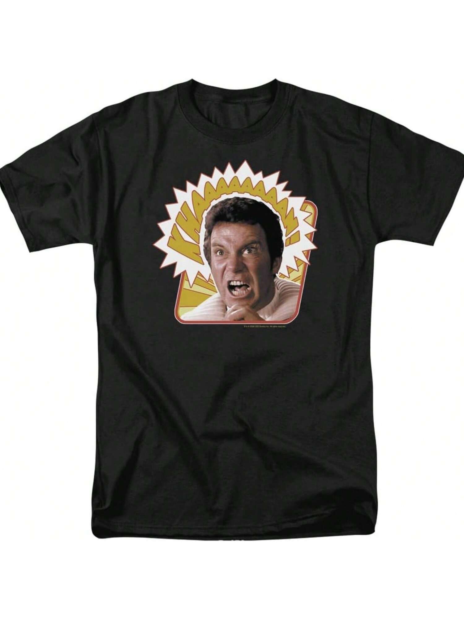 

A&E Designs Star Treks II The Wrath Of Khan Khaaaaaan Kirk Adult Black T-Shirt XXXXXL