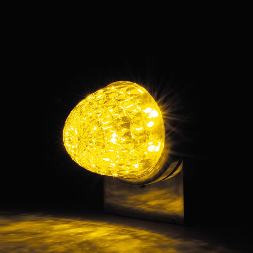 Jet Inoue LED Starlight Bath Marker Lamp Zero DC12V DC24V Clear Lens Side Light Yellow