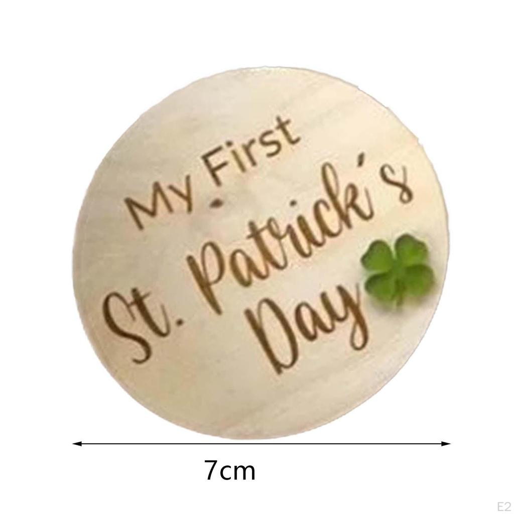 Growth Recording Card Newborn Cards Photo Prop Milestone Discs for Boy Girl