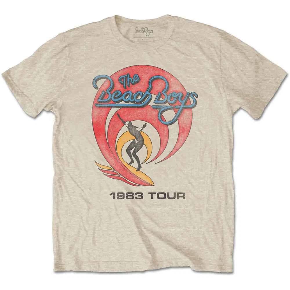 The Beach Boys Men s BBTS10MS T-Shirt, Sand, Medium S