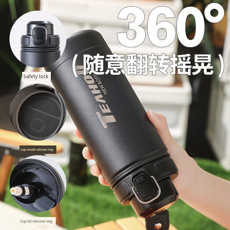 72-Hour Long-Lasting Vacuum Cup Vacuum Cup Large Capacity Vacuum Cup Men's Outdoor Sports Water for Students to Go to School
