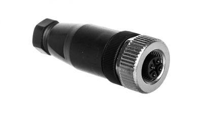 Gniazdo Proste 4P M12 Pg7 4-6Mm Sacc-M12Fs-4Con-Pg7-M 1681127