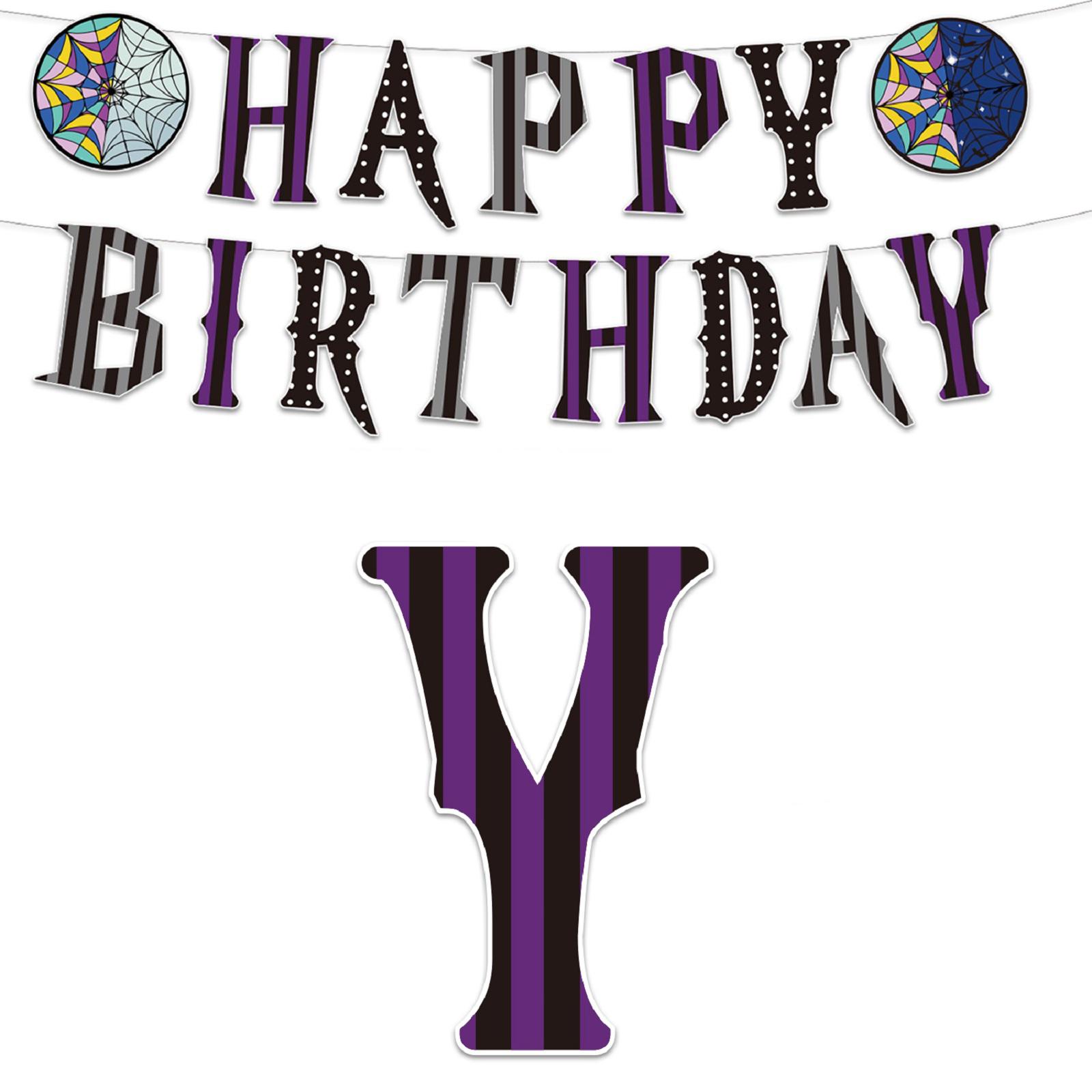 

Баннер для украшения тематической вечеринки по случаю дня рождения, флажки, флажок для торта, воздушные шары - Набор One Size