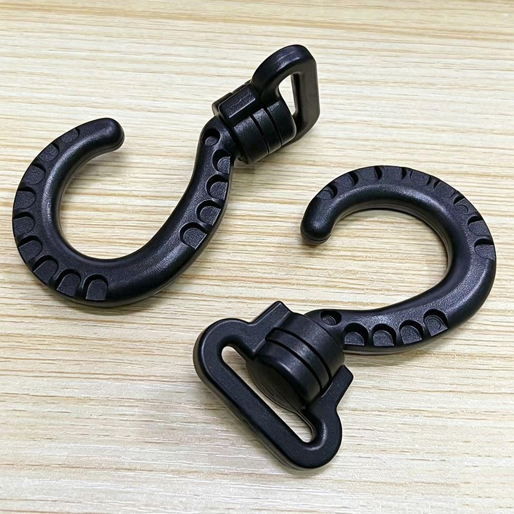 10pcs Large Outdoor Tent Hook S-Shaped Hanging Hooks  for Luggage Webbing Bag Backpack