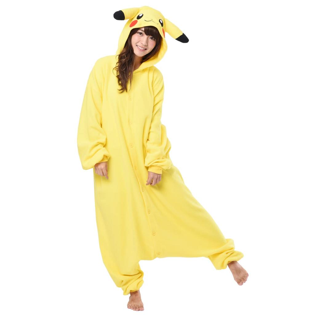 SAZAC Fleece Kigurumi Pikachu Einheitsgröße TMY-001