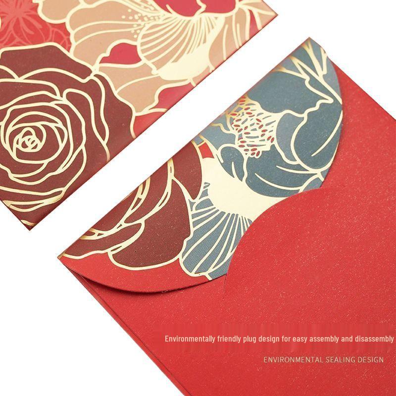 Creative Auspicious Red Envelope for New Year and Spring Festival - Universal Housewarming Gift with Free Shipping