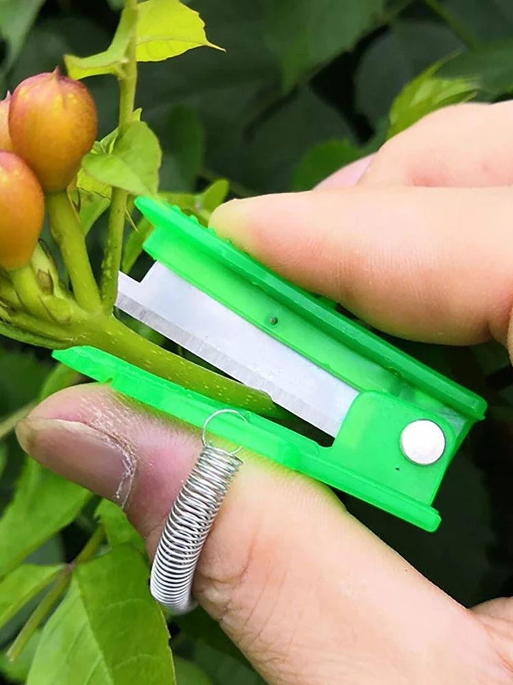 Garden Thumb Pruning Scissors Multifunction Vegetable Fruits Picking Device Practical Orchard Gardening Branches Pruning Tool
