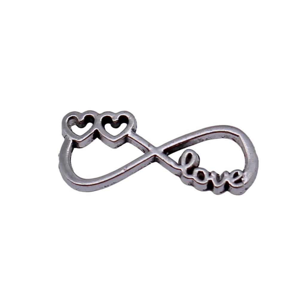 Infinity Connectors Heart Bracelets Charms Lightning Romantic Jewelry Findings