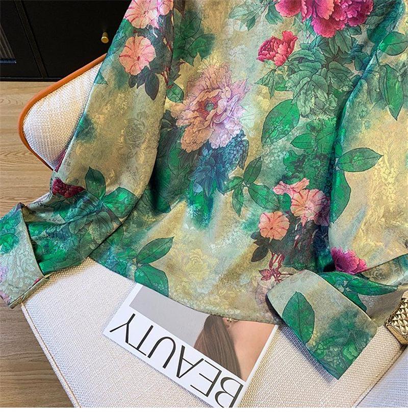 Women's Jacket Outerwears Chinese Light National Wind Jacquard Jacket Women's Spring Tang Suit Buckle High-end Retro Coat