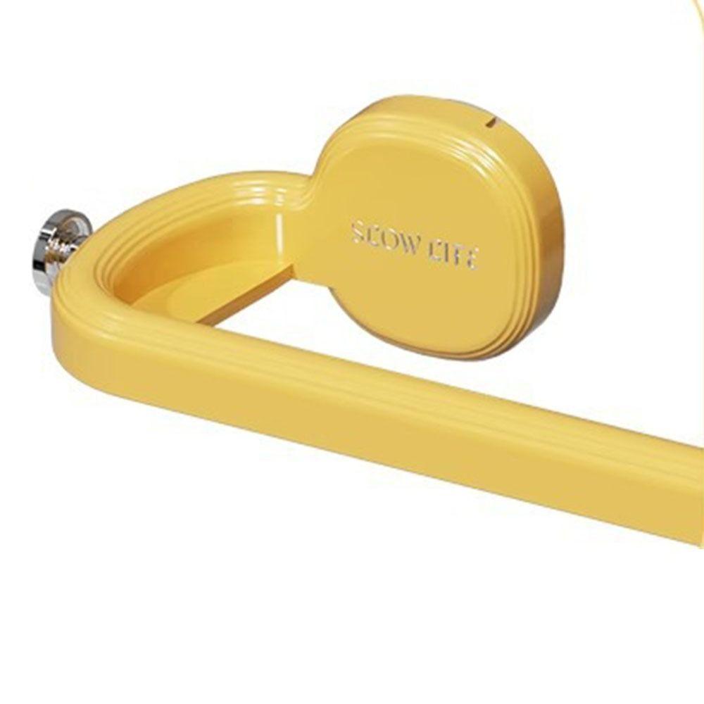 Wall Mounted Kitchen Paper Holder Suction Cup Towel Rack Toilet Roll Holder  Under Cabinet
