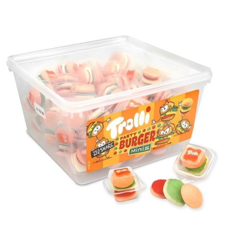 [Trolley] Gummy Burger Shape Jelly 50g (Big), Korean snacks