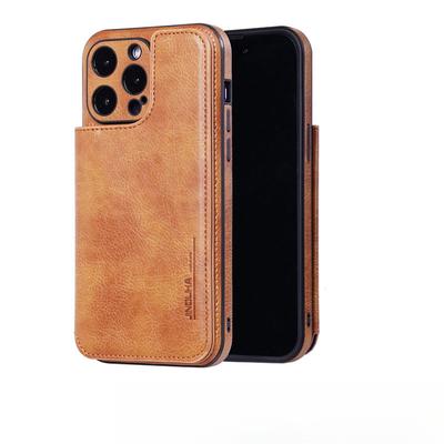 Applicable To Apple 15promax Phone Case, Leather Cover, Card Case, IPhone14 Card Slot, 13 Full Package, 12 Shockproof, 11 Business