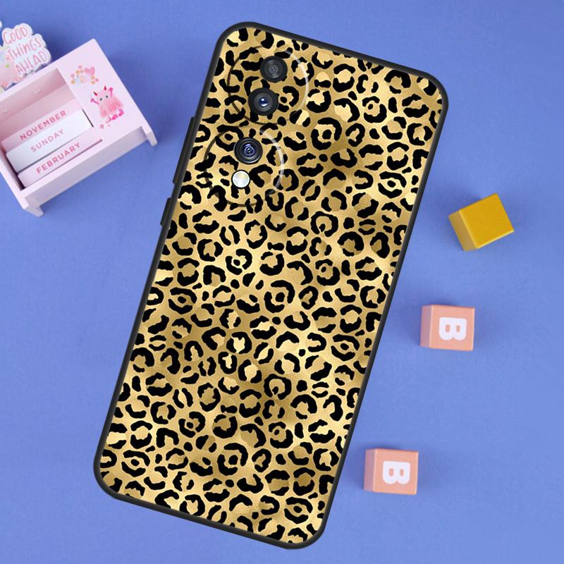 Tiger leopard print panther For Honor 90 50 70 Lite Magic 6 5 Pro Case For Honor X8b X9b X9a X8a X7a X6a X9 X7 X8 Cover