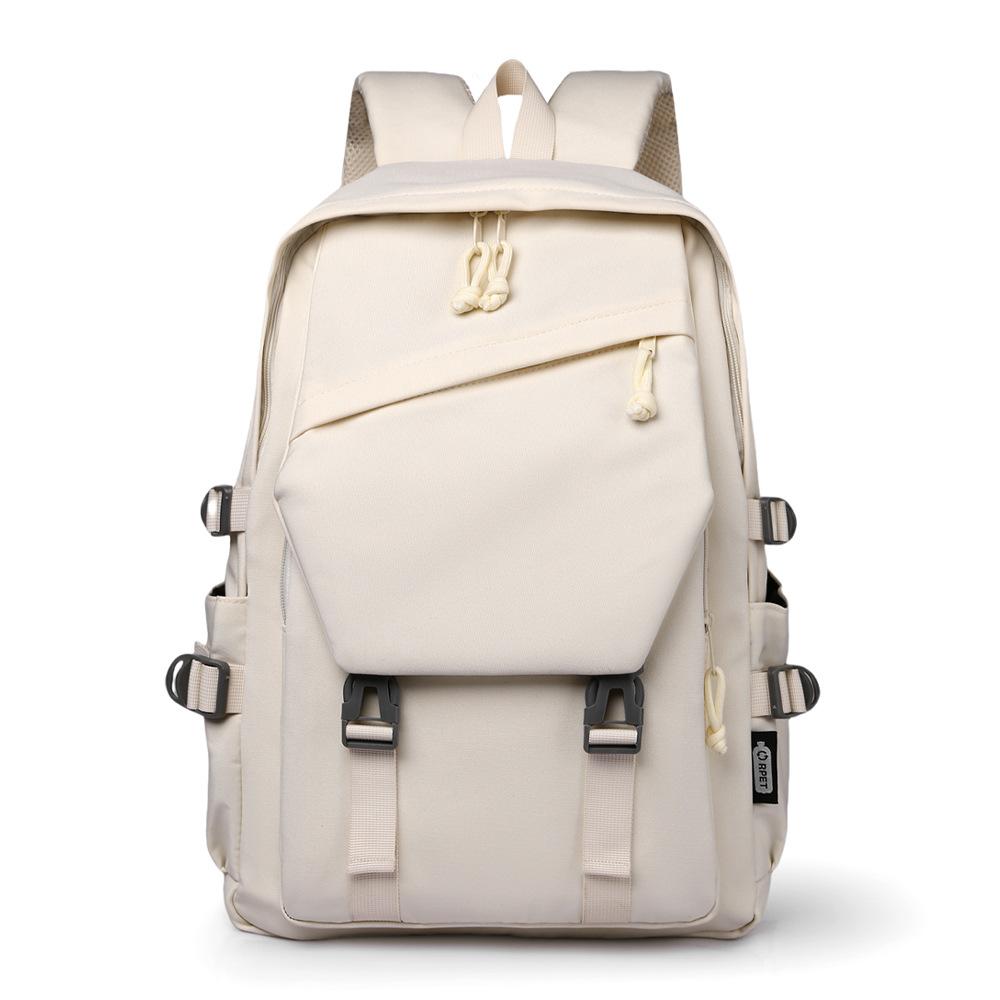 Backpack Men'S And Women'S Simple Large Capacity Leisure Outdoor Travel Backpack Business Computer Bag Leisure Simple School Bag
